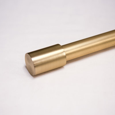 Salut Adjustable Single Curtain Rod