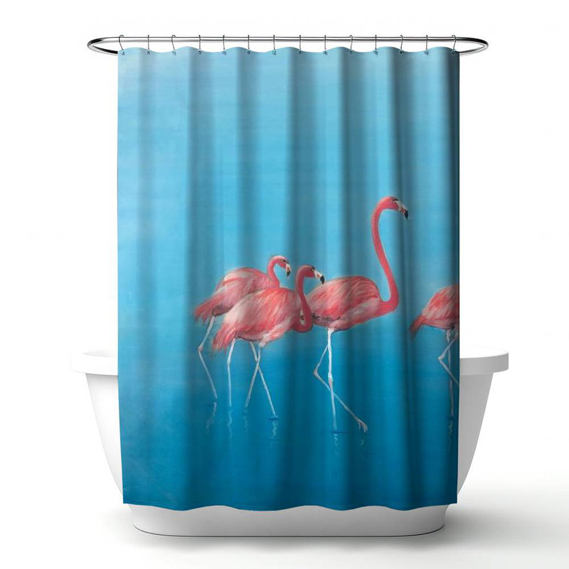 Cezanne – Polyester Shower Curtain, Dye Sublimation Print, 71" W × 74" L