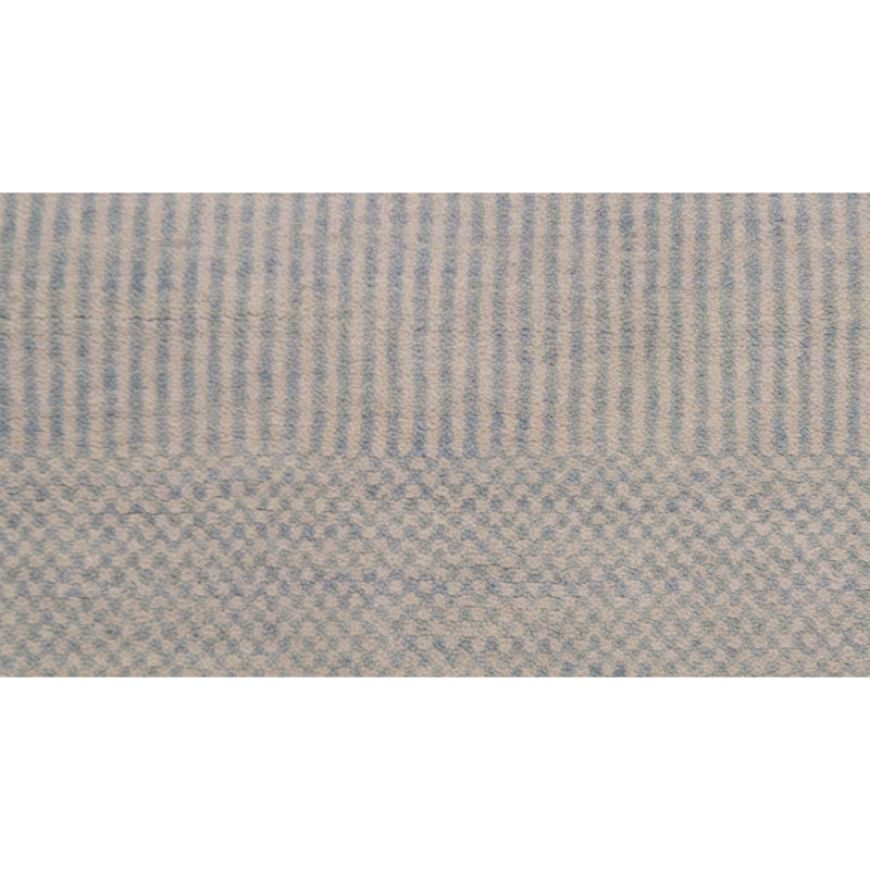 Tapis turquoise de haute qualité noué à la main