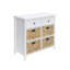 Charmante console en bois avec plusieurs tiroirs pour une utilisation polyvalente-73289667