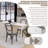89.7" Wooden Sideboard With Extendable Table - Multi-functional Storage Cabinet For Living Room & Kitchen-1121595273