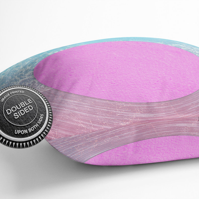 Pink Sun Scatter Cushion, 55cm H x 55cm W x 20cm D