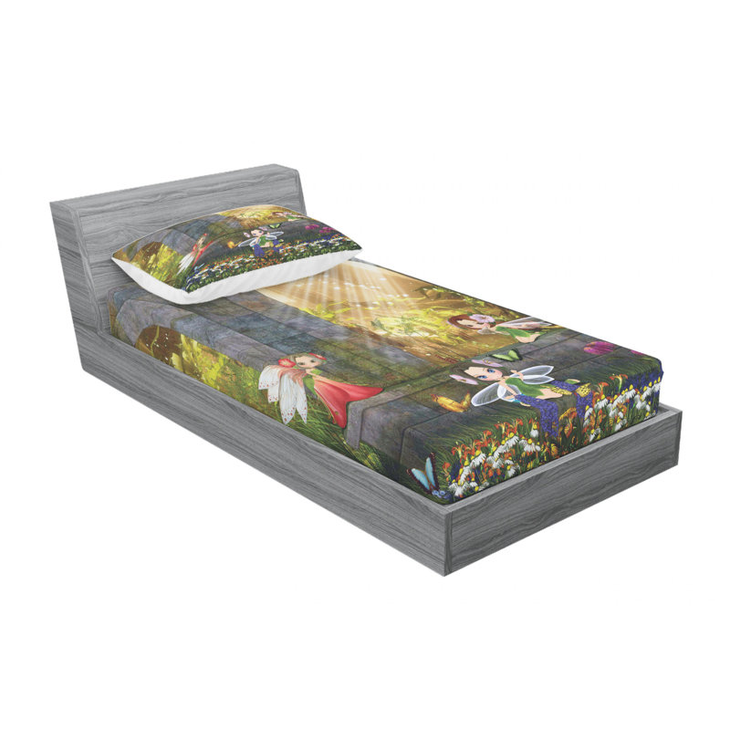 Microfiber Sheet Set, Twin XL Sheet Set with Fitted Sheet