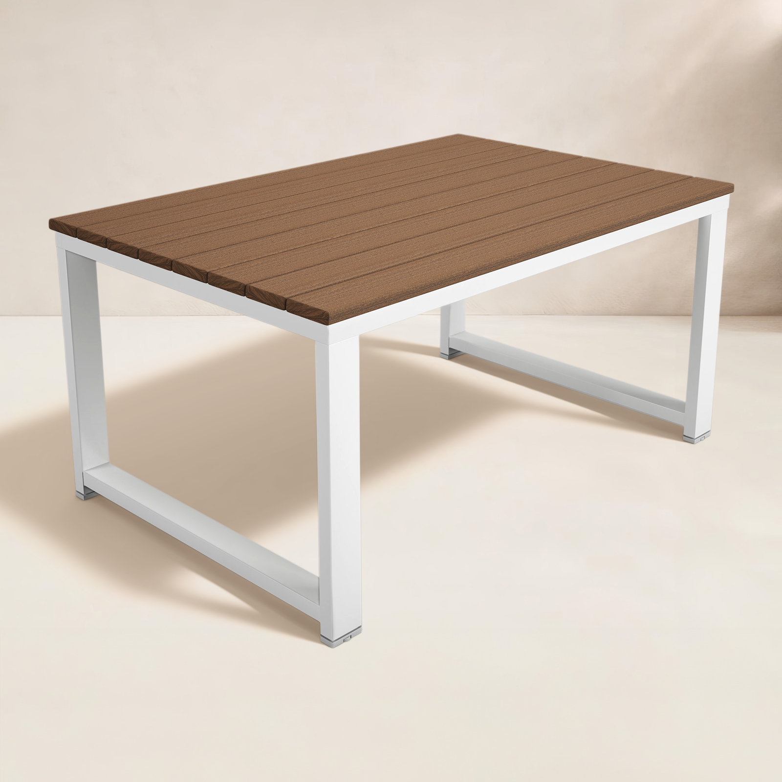 Townsend 35" Patio Table, Brown