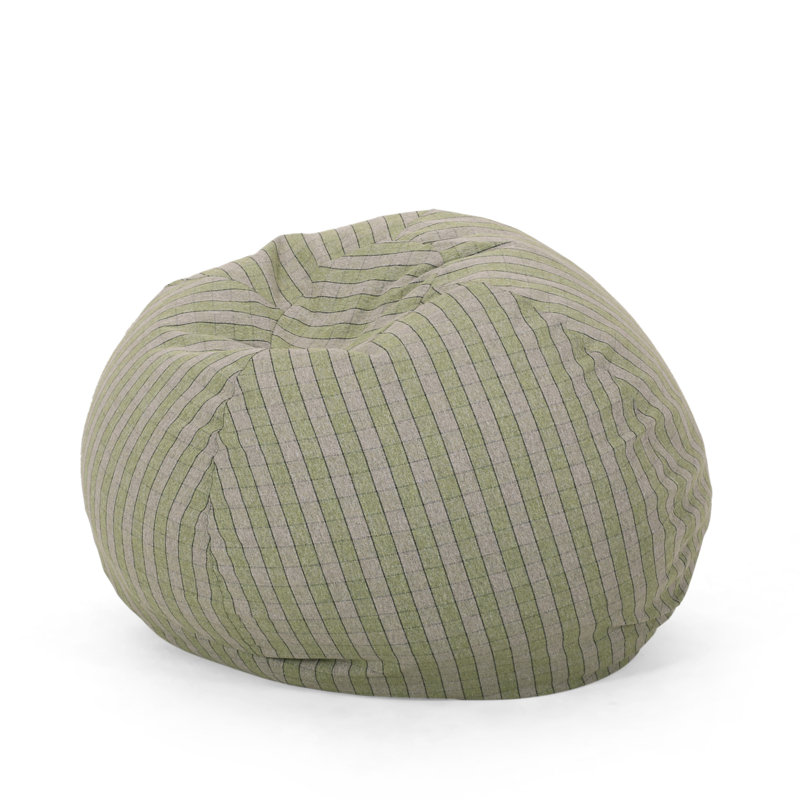 Fauteuil à billes arrondi à carreaux Bubali