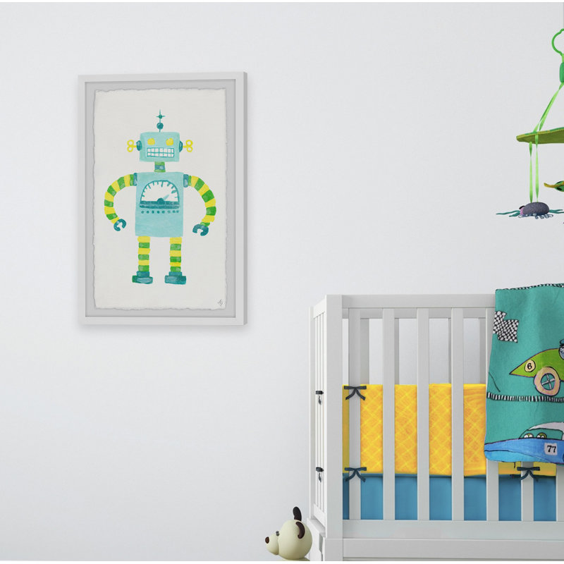 Rieth 'Eccentric Robot' Framed Print, 12" H x 8" W x 1.5" D