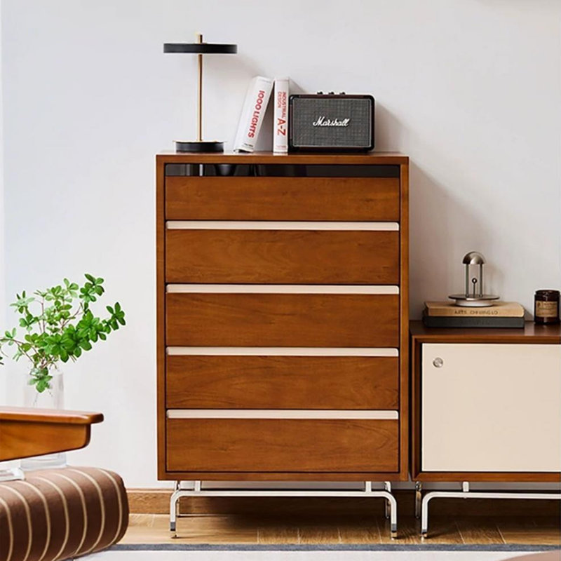 Commode d'appoint multifonctionnelle en métal