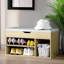 Shoe Storage Shoe Bench Oak With Seat Lift Top Chest Hallway Entryway Furniture