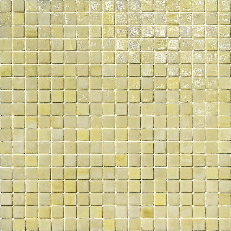 Vanilla 5/8" x 5/8" Glass Mosaic