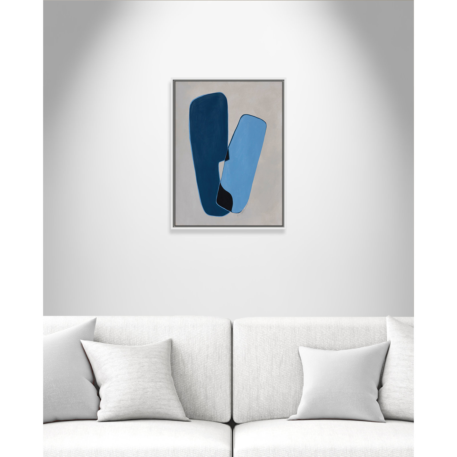 In Unity Collection "In Unity II" Print, 25.5" H x 19.5" W x 2" D, White Framed