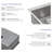 33 Inch Topmount Sink - 33" X 22" X 9" Drop In Stainless Steel Kitchen Sink 16 Gauge 9 Inch Deep Single Bowl Kitchen Sink Basin, Includes Drain Assembly (No Additional Accessories)