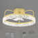 Jakylan 21'' Ceiling Fan with LED Lights
