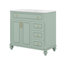 Meuble-lavabo 36 po avec lavabo, tiroir rabattable, 3 tiroirs et 2 portes