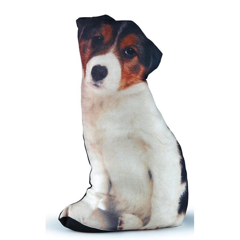 Photo Print Dog Fabric Door Wedge