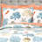 Coastal Reef Feather Reversible Quilt Set-1767615582