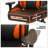 Inbox Zero Adjustable Armrest and Reclining PC & Racing Game Chair-1890839557