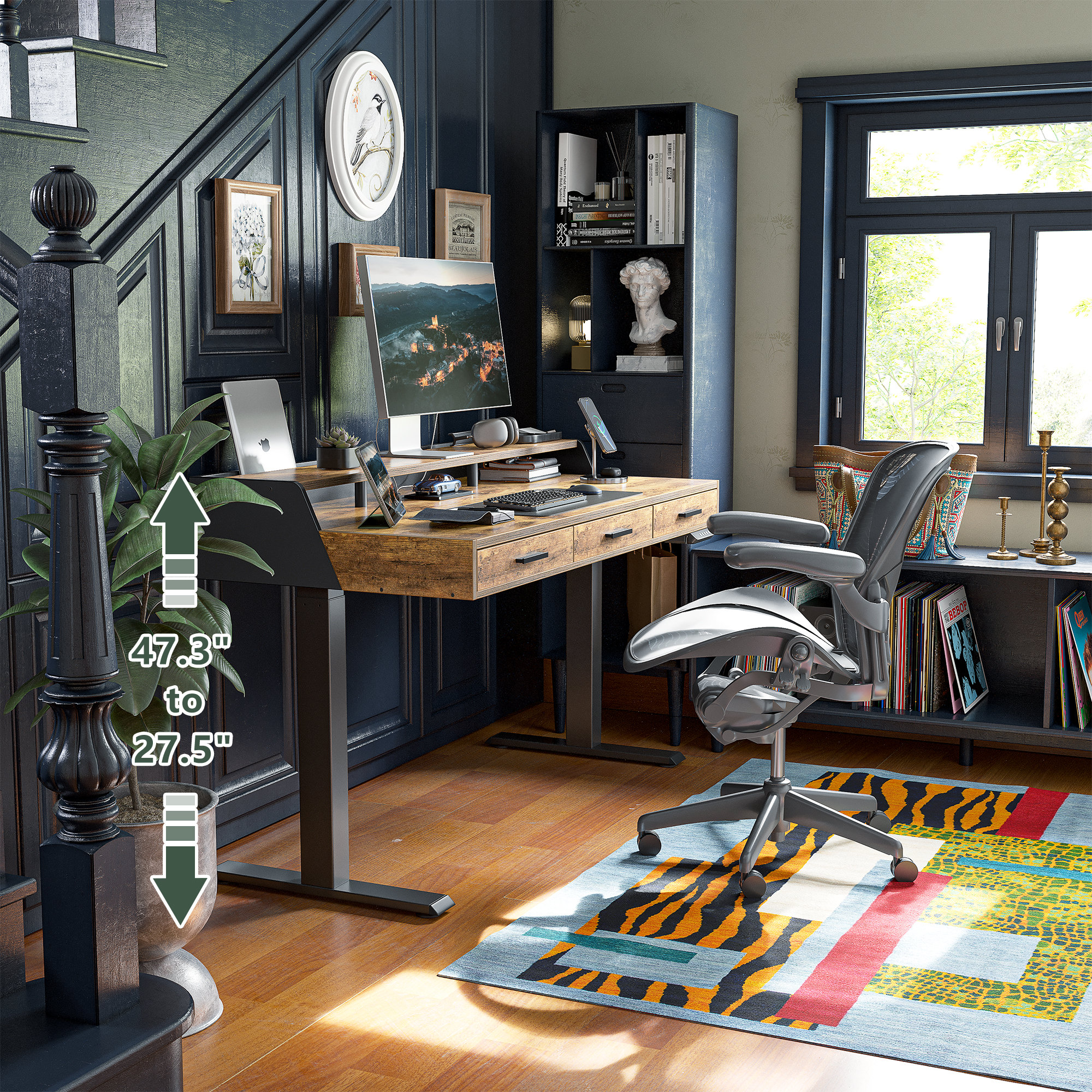 Electric Height Adjustable Standing Desk