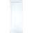 White Primed Smooth Solid Wood Core 1-Panel Door Slab-108584047