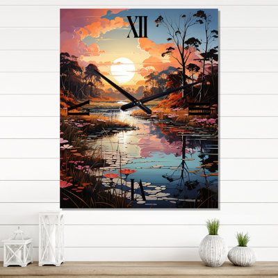 Tahlia - Horloges murales Lake River