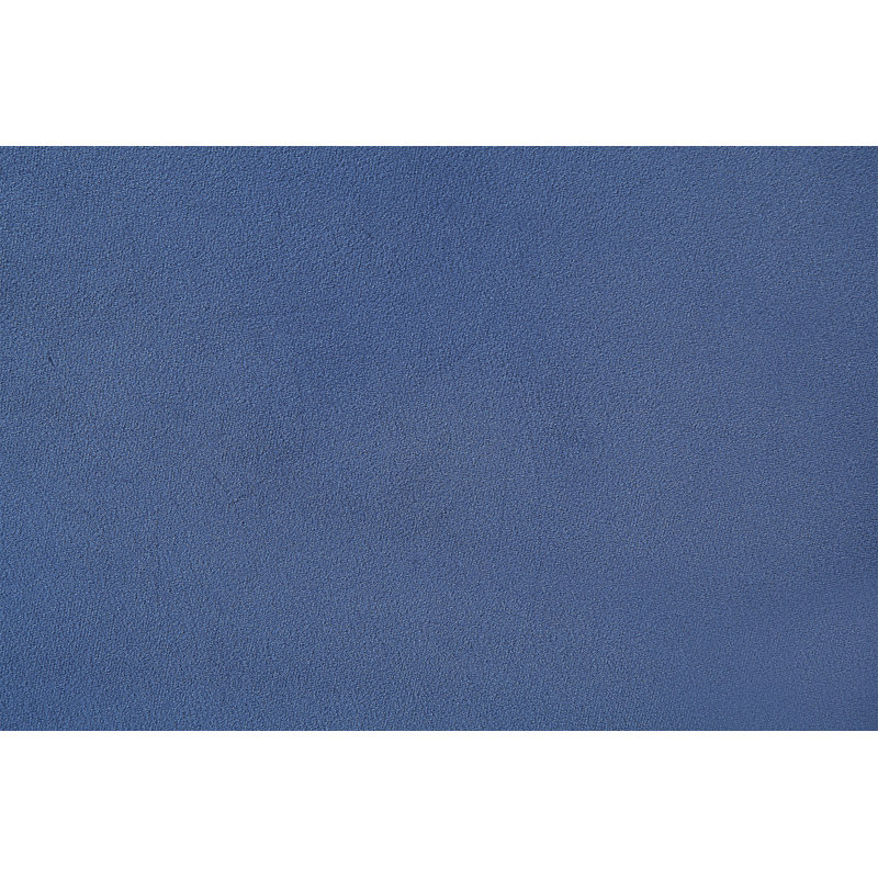 Chaise d'appoint en velours bleu Jatavius