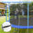 Babevy Round Backyard Trampoline with Safety Enclosure