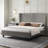 Wauseon Corduroy Upholstered Bed-439474942-439474939