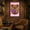Ours en peluche avec pistolet rose