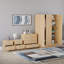 Tayce 4 Piece Bedroom Set (2 Drawer Bedside Chest X2, 4 Drawer Chest, 3 Door Wardrobe)-46488438