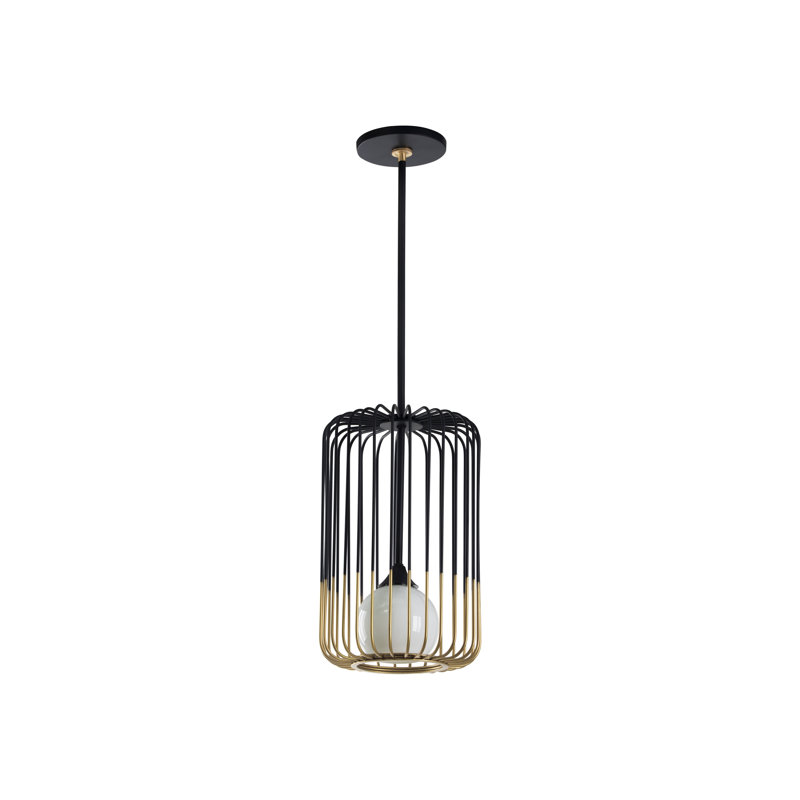 Luminaire suspendu, H 53,75 po x l 13,5 po x P 10,5 po