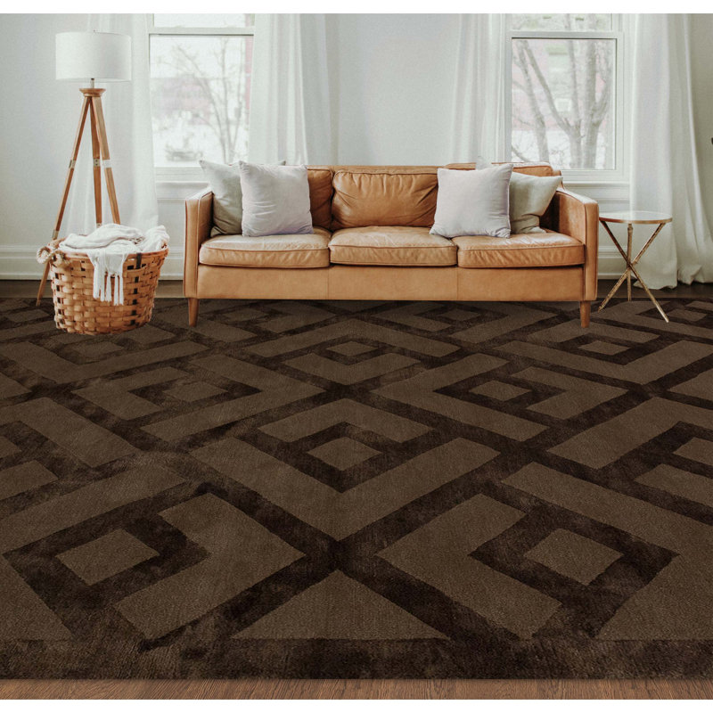 Geometric Area Rug, Rectangle 8' x 10'