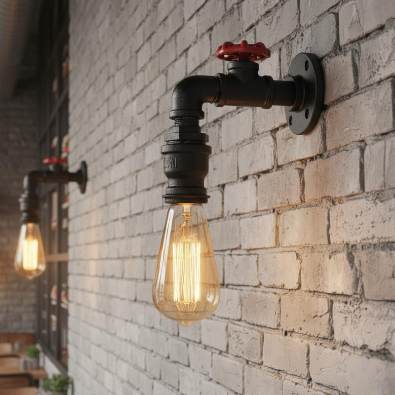 Armed Sconce, Black