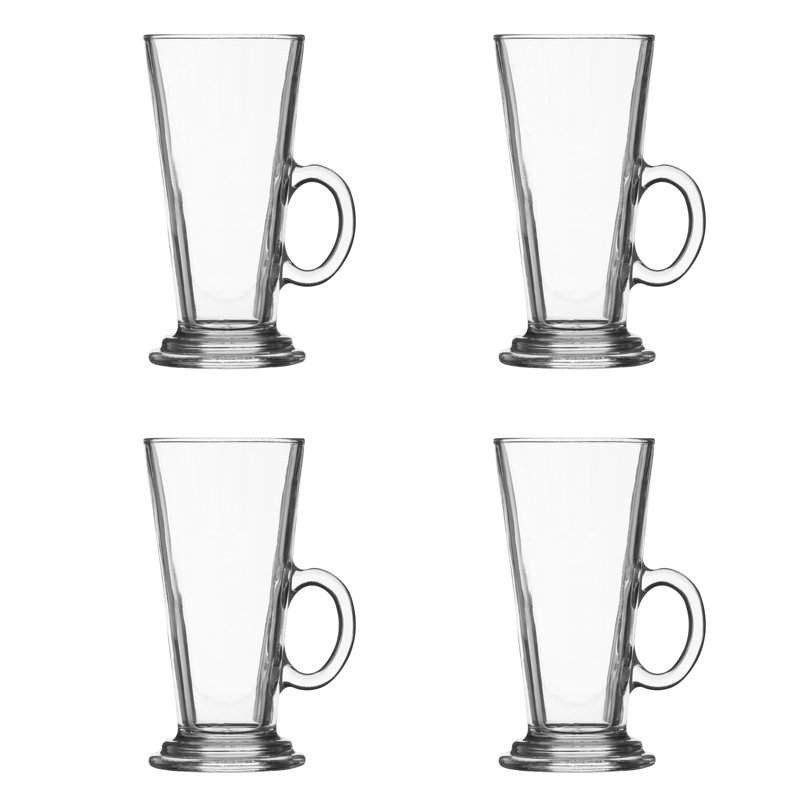 Entertain Glass Coffee Mug