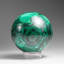 Genuine Polished Malachite Sphere (1.4 Lbs)