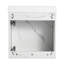 Meuble-lavabo de salle de bain avec lavabo en résine et porte à fermeture en douceur - Améliorez votre expérience de bain avec lavabo de rangement flottant de 20 po