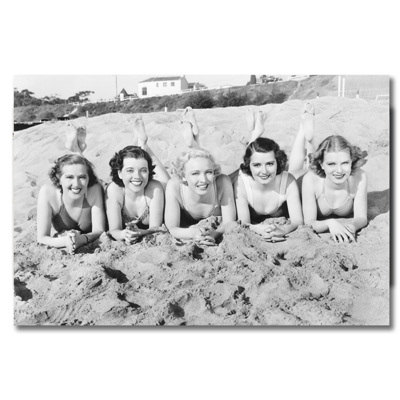 Beach Day! Print, Aluminum, 16" H x 20" W x 1" D