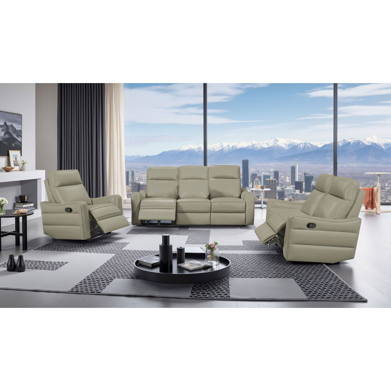 Fauteuil gris 7153 avec inclinaison manuelle