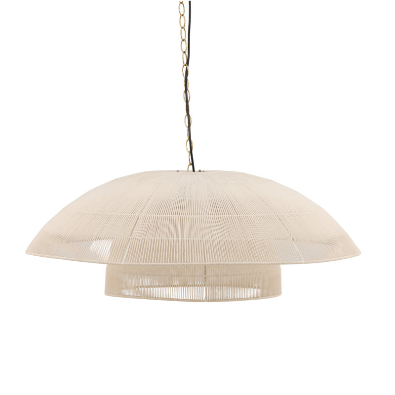 Alecia Pendant Light White