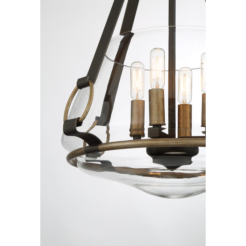 Lustre géométrique unique à 4 lumières Daughtry