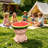 13.39" High Cute Pig Side Table