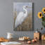 White Heron I - Toile tendue avec châssis de qualité supérieure - prête à être accrochée-211390931