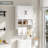 Bathroom Wall Cabinet with Towel Bar-510731168