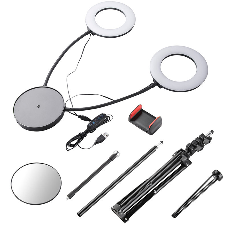 Ensemble de lampe trépied 72,81 "noir