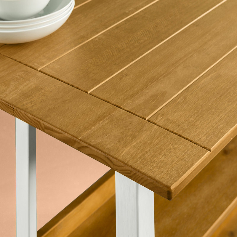 Aryana Solid Wood Prep Table
