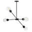 Lustre spoutnik articulé convertible 4 lumières Livie-1833054761