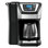 Cafetière à moulin et à infusion 12 tasses Black + Decker, machine à café automatique à mouture et infusion, programmable, Sneak-A-Cup, filtre réutilisable