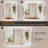 Reindeau Surface-Mount/Reccessed LED Lighted Bathroom Black Aluminum Mirror Medicine Cabinet-1722696705