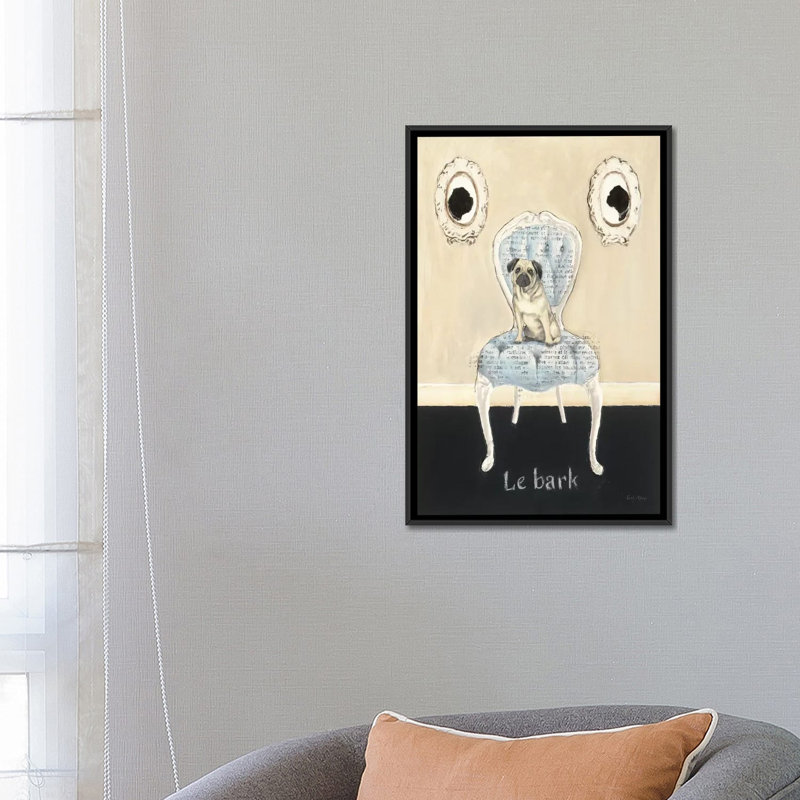 « le écorce », reproduction d’impression sur toile tendue Emily Adams, H 26 po x l 18 po x P 1,5 po, Toile avec cadre noir