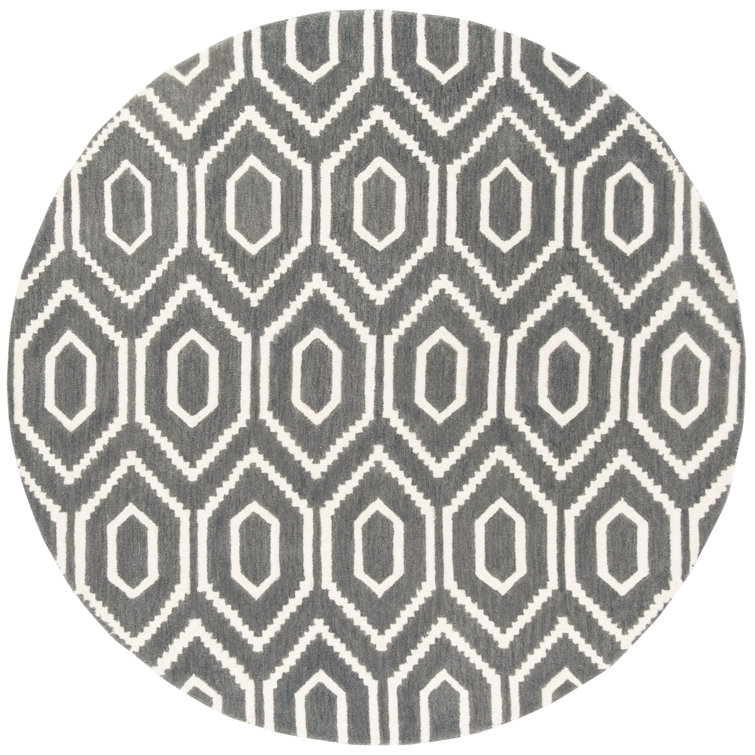 Forsberg Hand Tufted Wool Geometric Rug