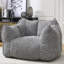 Fauteuil à billes carré en chenille - avec mousse haute résilience pour se détendre dans la chambre à coucher, le salon, la chambre de bébé du centre commercial-131468747