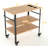 Shanette Metal Bar Cart